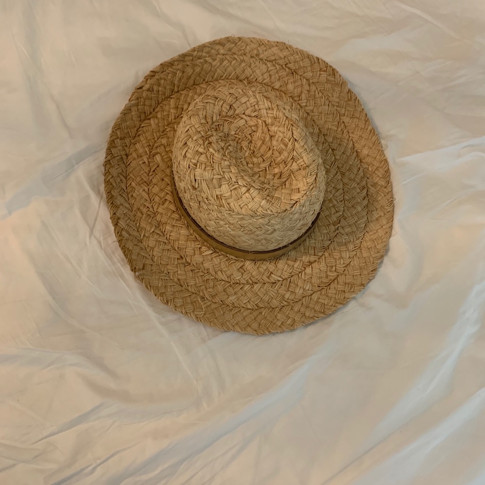 Straw summer sunhat - Picture 5 of 7